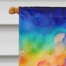 Load image into Gallery viewer, Violets in Color House Flag