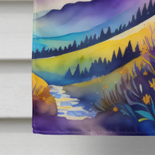 Load image into Gallery viewer, Violets in Color House Flag