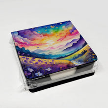 Load image into Gallery viewer, Violets in Color PU Leather Note Paper Holder