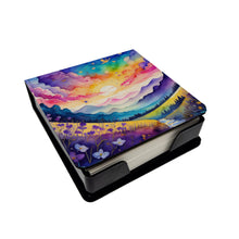 Load image into Gallery viewer, Violets in Color PU Leather Note Paper Holder