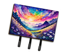 Load image into Gallery viewer, Violets in Color Leash or Key Holder