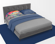 Load image into Gallery viewer, Yarrow in Color Fabric Standard Pillowcase – Artistic Decorative Front, White Back