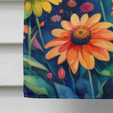 Load image into Gallery viewer, Zinnias in Color House Flag