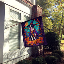 Load image into Gallery viewer, Pit Bull Terrier Witchy Halloween House Flag