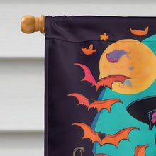 Load image into Gallery viewer, Pit Bull Terrier Witchy Halloween House Flag