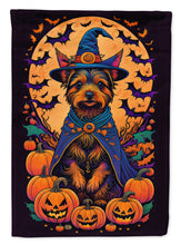 Load image into Gallery viewer, Australian Terrier Witchy Halloween House Flag