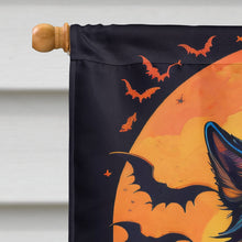Load image into Gallery viewer, Belgian Tervuren Witchy Halloween House Flag