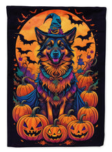 Load image into Gallery viewer, Belgian Tervuren Witchy Halloween House Flag