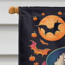 Load image into Gallery viewer, Bichon Frise Witchy Halloween House Flag