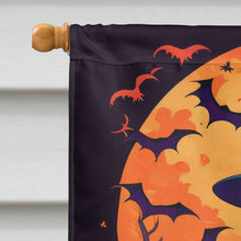 Load image into Gallery viewer, Bloodhound Witchy Halloween House Flag