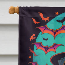 Load image into Gallery viewer, Border Terrier Witchy Halloween House Flag