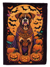 Load image into Gallery viewer, Boxer Witchy Halloween House Flag