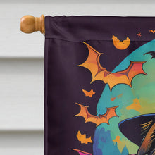 Load image into Gallery viewer, Cairn Terrier Witchy Halloween House Flag