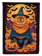 Load image into Gallery viewer, Chow Chow Witchy Halloween House Flag