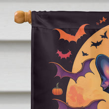 Load image into Gallery viewer, Black French Bulldog Witchy Halloween House Flag