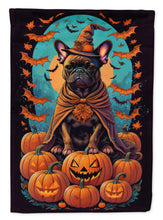 Load image into Gallery viewer, French Bulldog Witchy Halloween House Flag