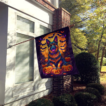 Load image into Gallery viewer, German Shepherd Witchy Halloween House Flag