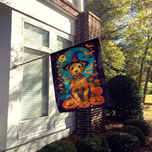 Load image into Gallery viewer, Lakeland Terrier Witchy Halloween House Flag