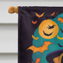 Load image into Gallery viewer, Lakeland Terrier Witchy Halloween House Flag