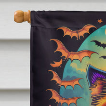 Load image into Gallery viewer, Pomeranian Witchy Halloween House Flag
