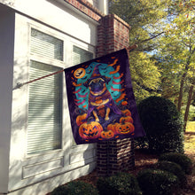 Load image into Gallery viewer, Pug Witchy Halloween House Flag
