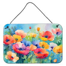 Load image into Gallery viewer, Anemones in Watercolor Wall or Door Hanging Prints