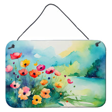Load image into Gallery viewer, Anemones in Watercolor Wall or Door Hanging Prints