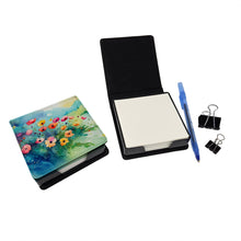 Load image into Gallery viewer, Anemones in Watercolor PU Leather Note Paper Holder