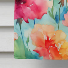Load image into Gallery viewer, Carnations in Watercolor House Flag