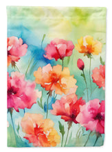 Load image into Gallery viewer, Carnations in Watercolor House Flag