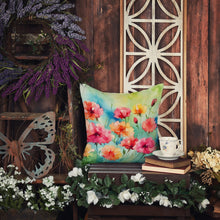Load image into Gallery viewer, Carnations in Watercolor Throw Pillow