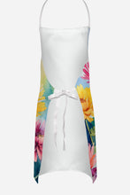 Load image into Gallery viewer, Chrysanthemums in Watercolor Apron – Artist-Designed Kitchen, BBQ &amp; Craft Apron