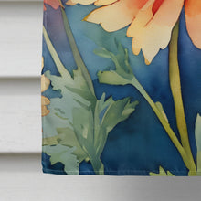 Load image into Gallery viewer, Chrysanthemums in Watercolor House Flag
