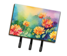 Load image into Gallery viewer, Chrysanthemums in Watercolor Leash or Key Holder
