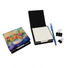Load image into Gallery viewer, Chrysanthemums in Watercolor PU Leather Note Paper Holder