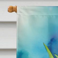 Load image into Gallery viewer, Orchids in Watercolor House Flag