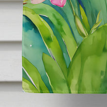 Load image into Gallery viewer, Orchids in Watercolor House Flag