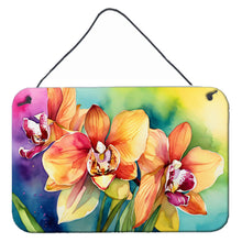 Load image into Gallery viewer, Orchids in Watercolor Wall or Door Hanging Prints