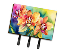 Load image into Gallery viewer, Orchids in Watercolor Leash or Key Holder