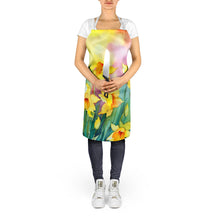 Load image into Gallery viewer, Daffodils in Watercolor Apron – Artist-Designed Kitchen, BBQ &amp; Craft Apron