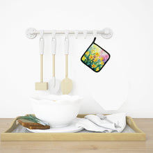 Load image into Gallery viewer, Daffodils in Watercolor Pot Holders - Set of 2 Decorative Kitchen Helpers | Made in the USA