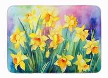 Load image into Gallery viewer, Daffodils in Watercolor Memory Foam Kitchen Mat