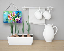 Load image into Gallery viewer, Orchids in Watercolor Wall or Door Hanging Prints