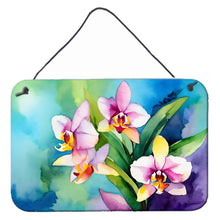 Load image into Gallery viewer, Orchids in Watercolor Wall or Door Hanging Prints