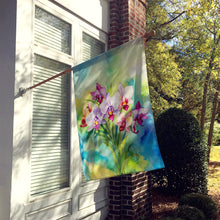 Load image into Gallery viewer, Orchids in Watercolor House Flag