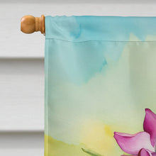 Load image into Gallery viewer, Orchids in Watercolor House Flag