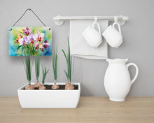 Load image into Gallery viewer, Orchids in Watercolor Wall or Door Hanging Prints