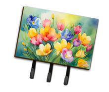 Load image into Gallery viewer, Freesias in Watercolor Leash or Key Holder