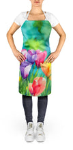 Load image into Gallery viewer, Freesias in Watercolor Apron – Artist-Designed Kitchen, BBQ &amp; Craft Apron