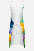 Load image into Gallery viewer, Freesias in Watercolor Apron – Artist-Designed Kitchen, BBQ &amp; Craft Apron
